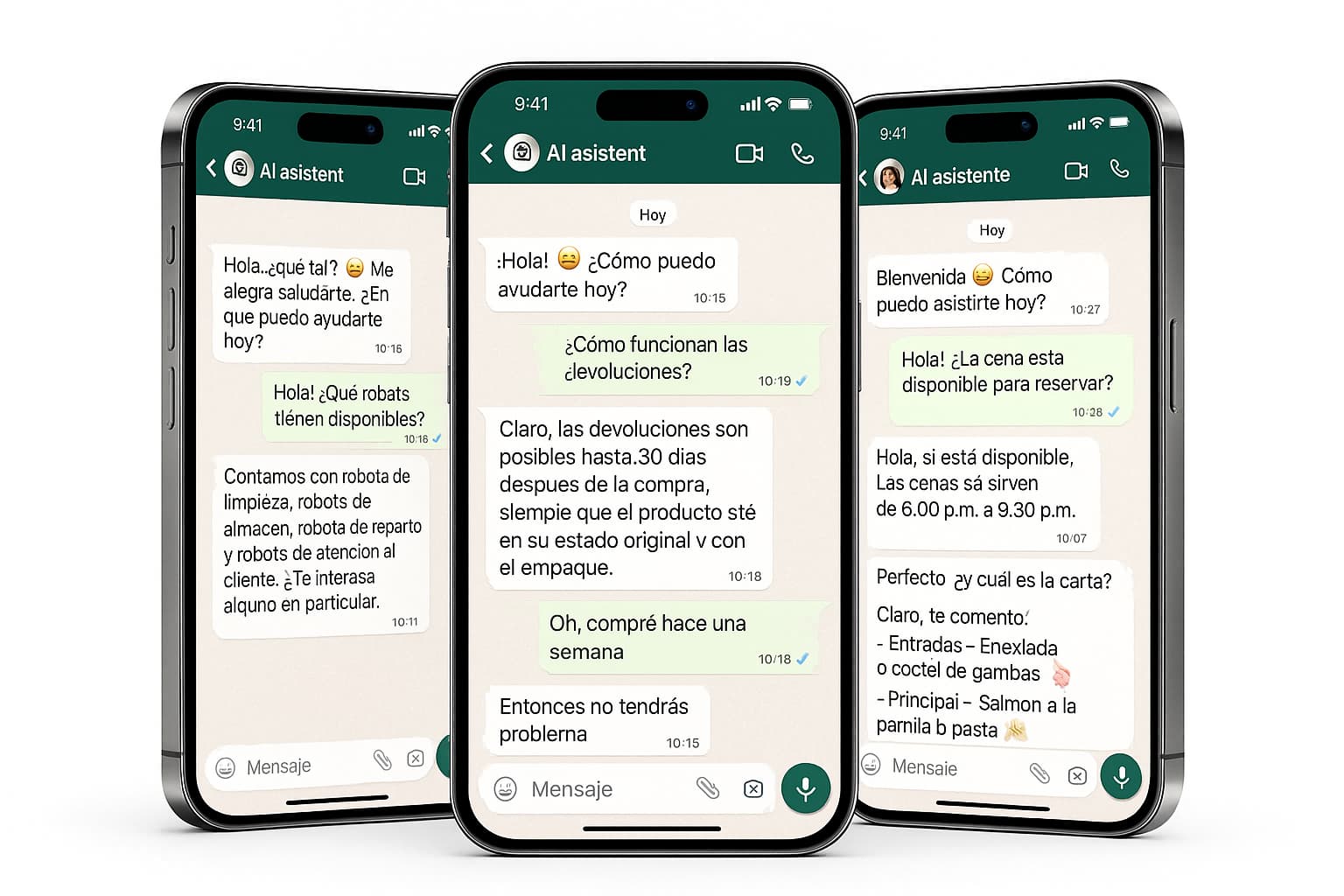 Ilustración de chat automático